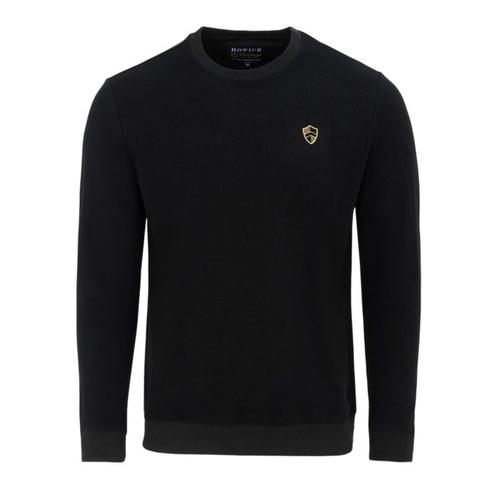 Howick Mens Logo Sweatshirt / Black